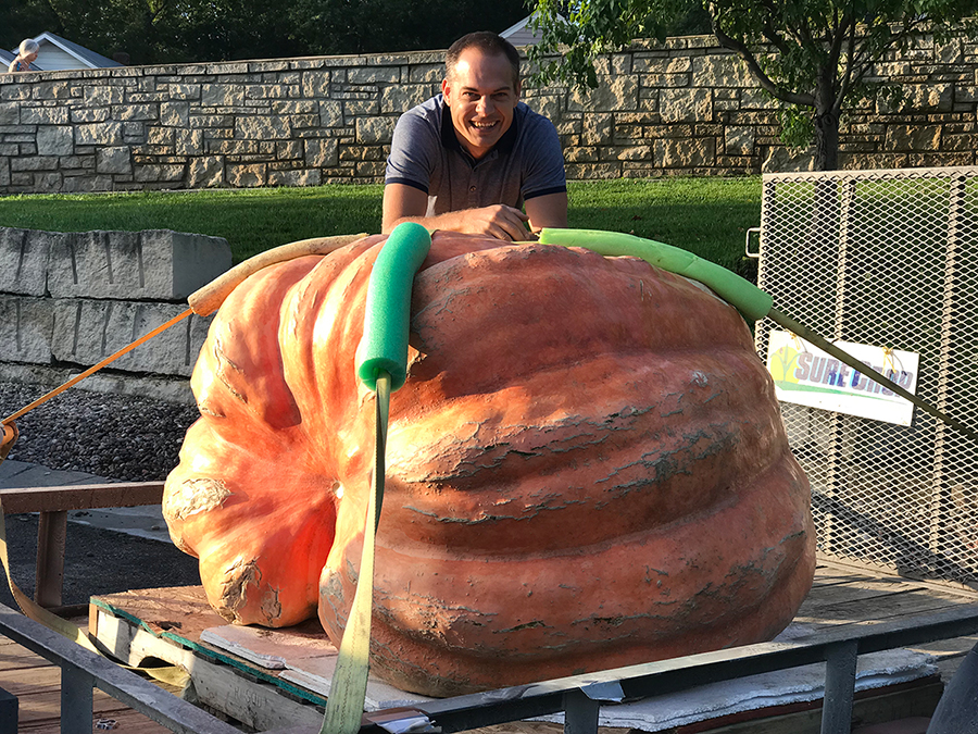 Largest Pumpkin - Jacob Marintzer