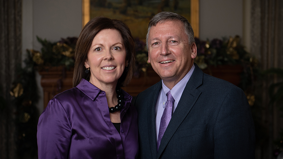 President Linton and First Lady