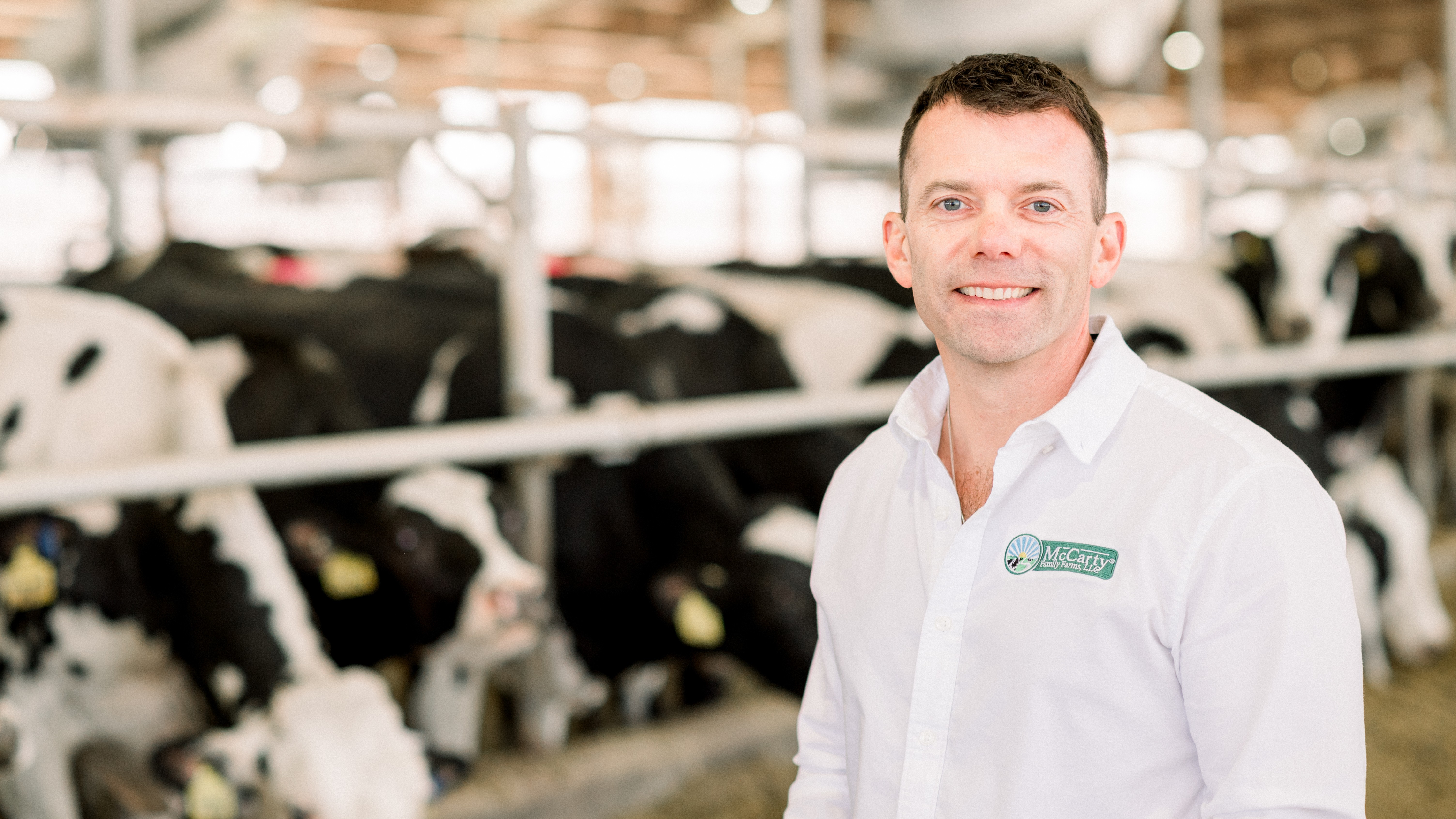 Fourth-generation dairy farmer Dave McCarty '02 carries on family tradition