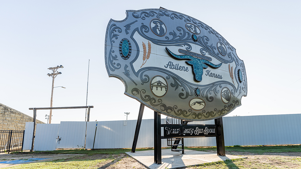 World’s largest belt buckle