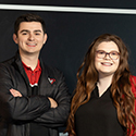 K-Staters Cody Hanna and Kennady King help create game day magic with their fireworks business