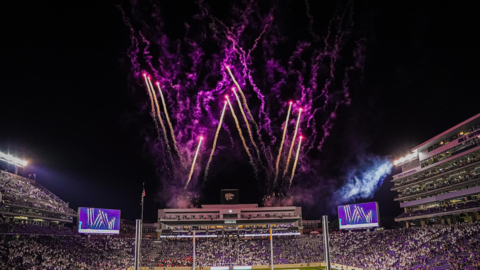 Game day fireworks