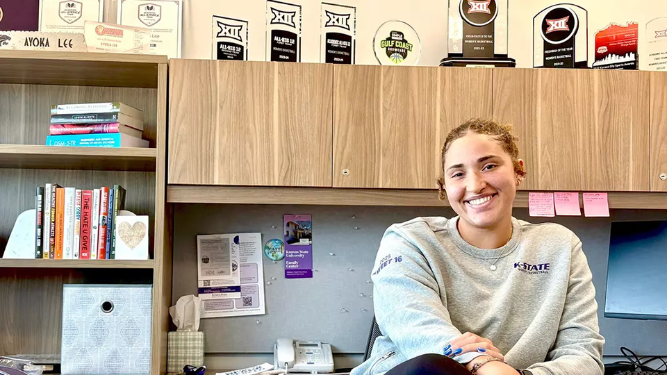 Legendary K-State basketball star Ayoka Lee continues to make an impact on campus and in the community