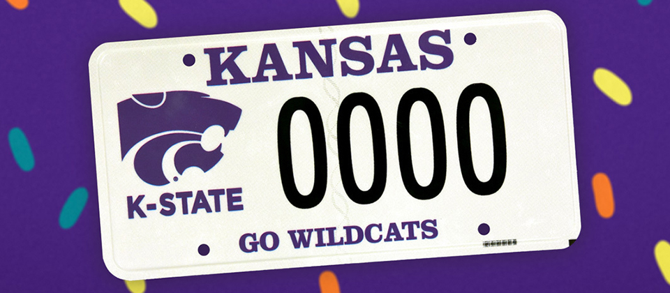 K-State Plate