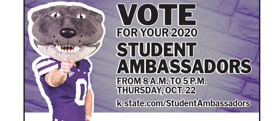 Vote For K-State Student Ambassadors
