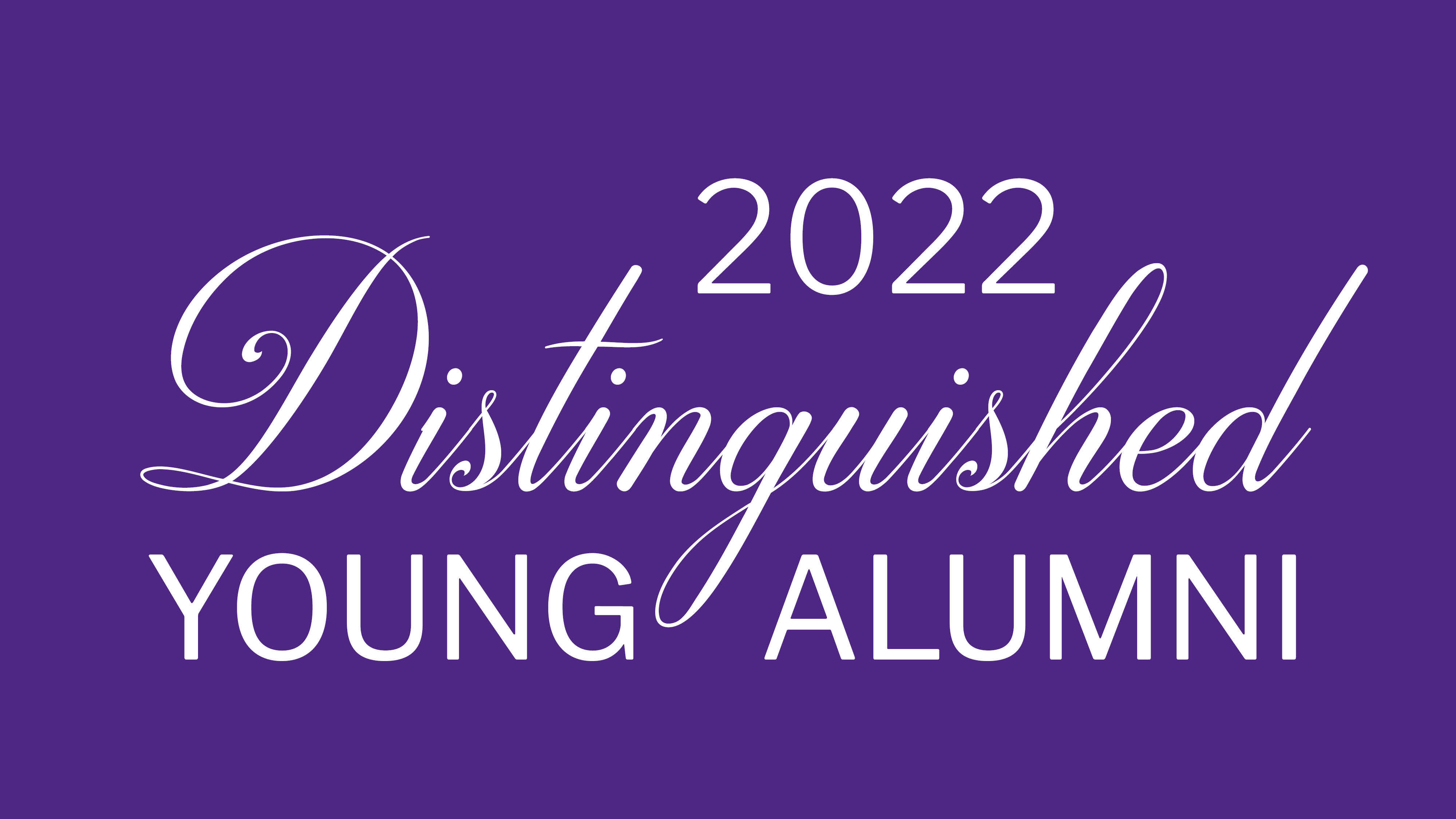 Distinguished Young Alumni