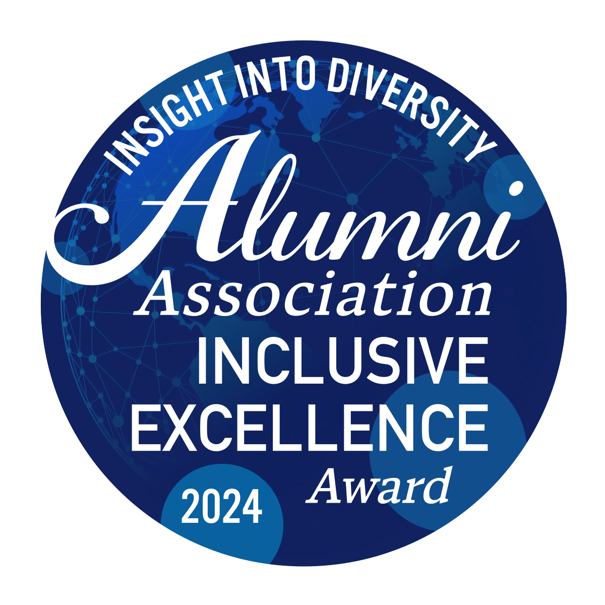 2024 Insight Into Diversity Alumni Association Inclusive Excellence Award logo