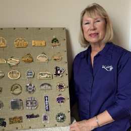 K-Stater's holiday ornament collection is a conversation starter and foundation of her Christmas tree