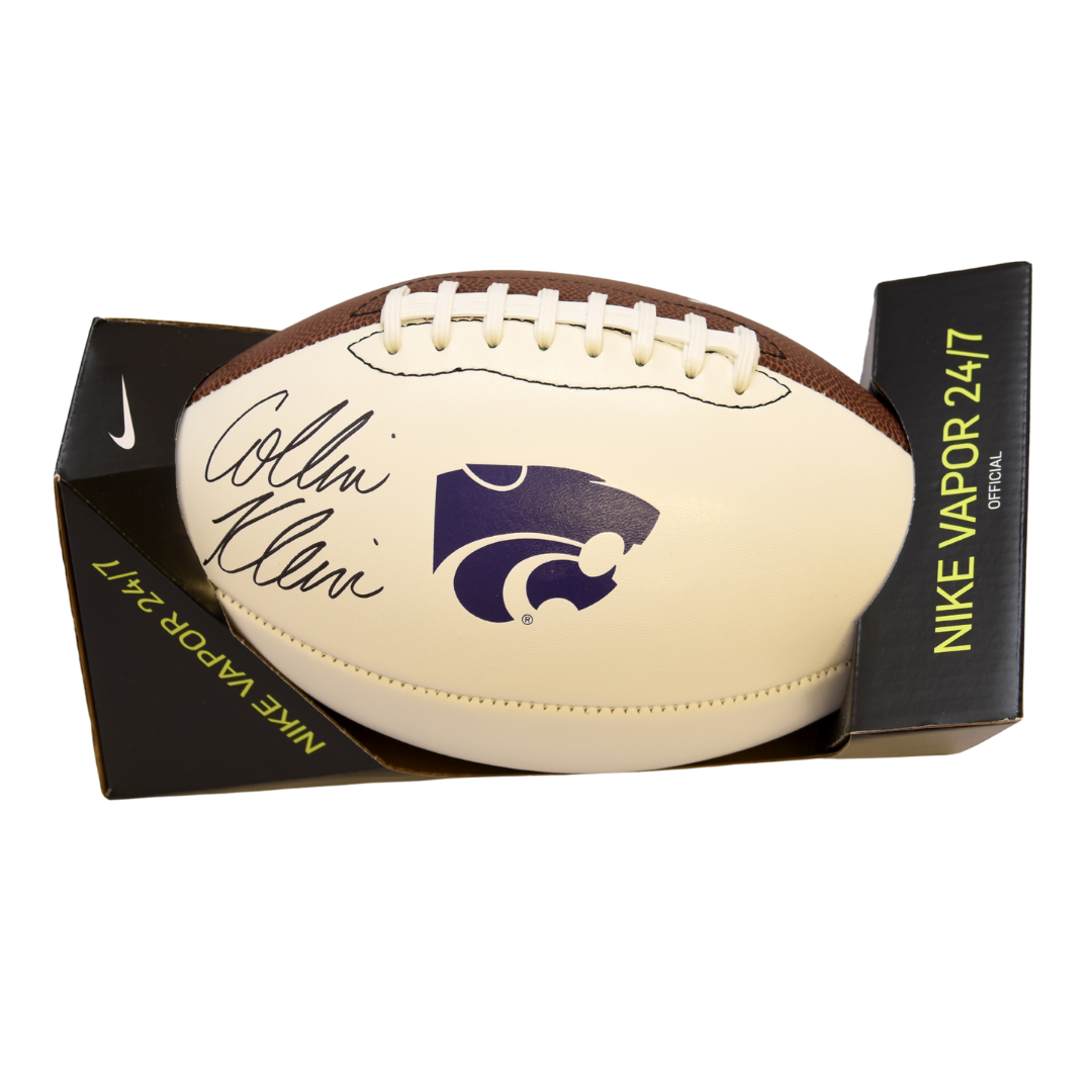 Autographed football