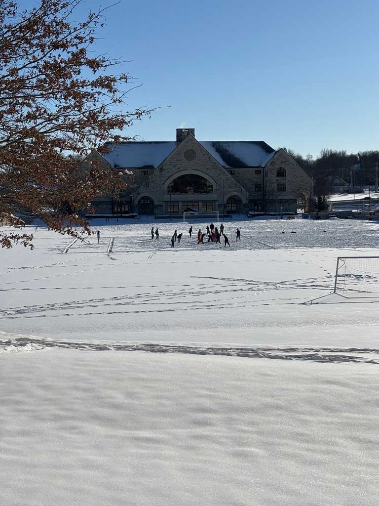 Football game at WWI Memorial Stadium