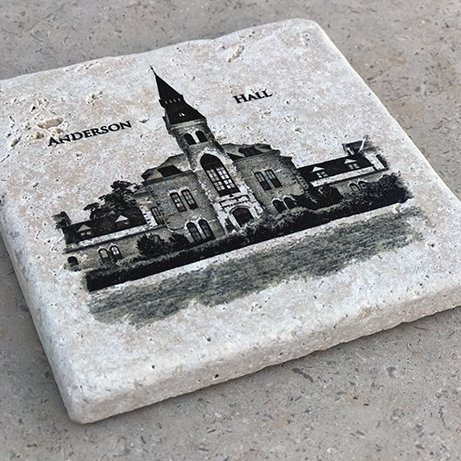 Anderson Hall Stone coaster