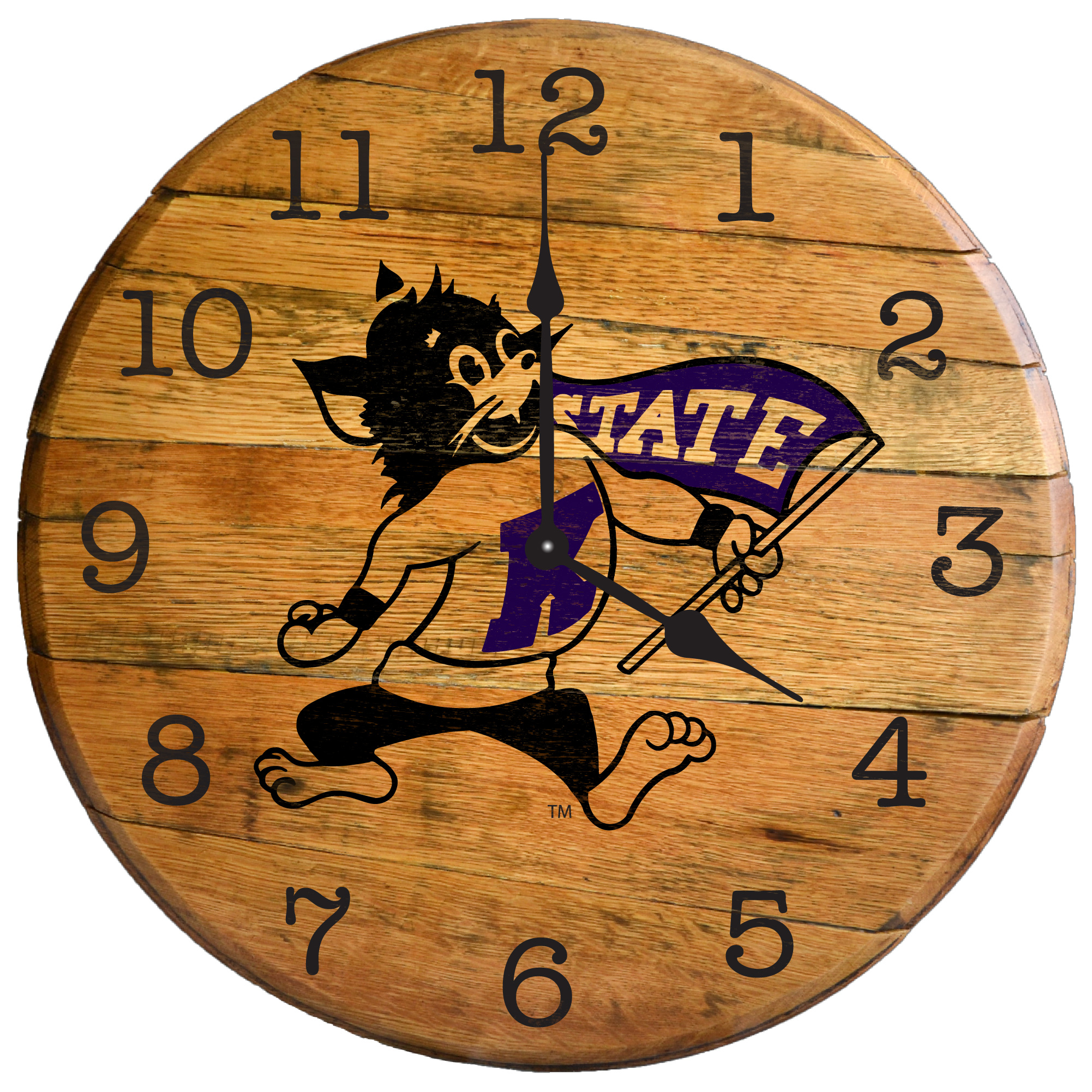 Clock Willie the Wildcat Clock Willie the Wildcat