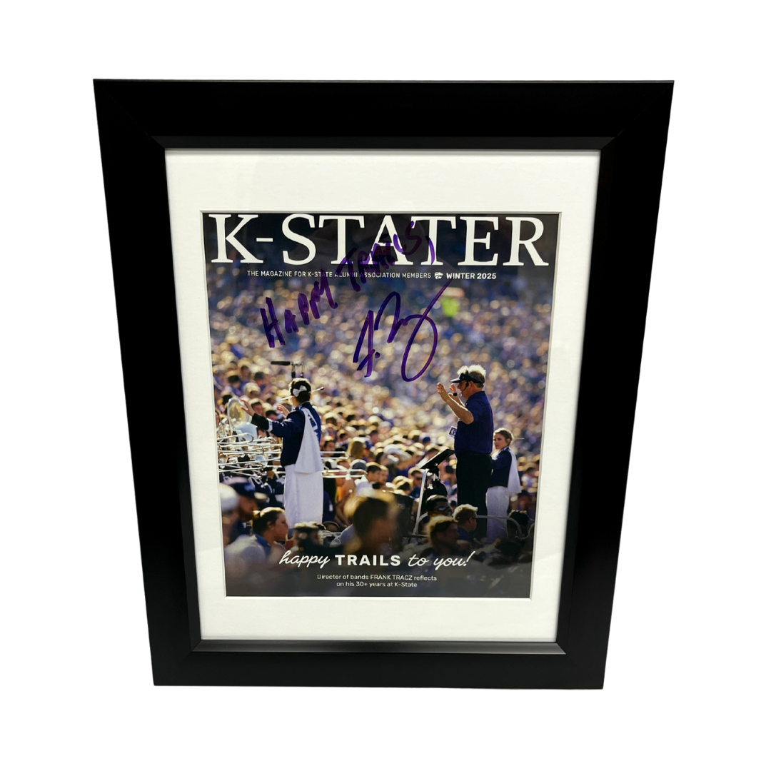Dr. Frank Tracz Signed K-Stater Magazine Cover