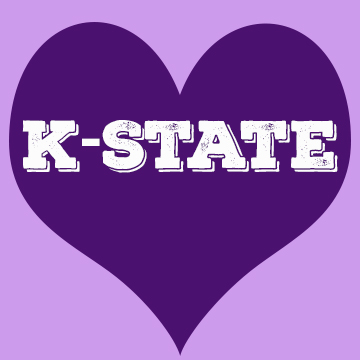 K-State heart
