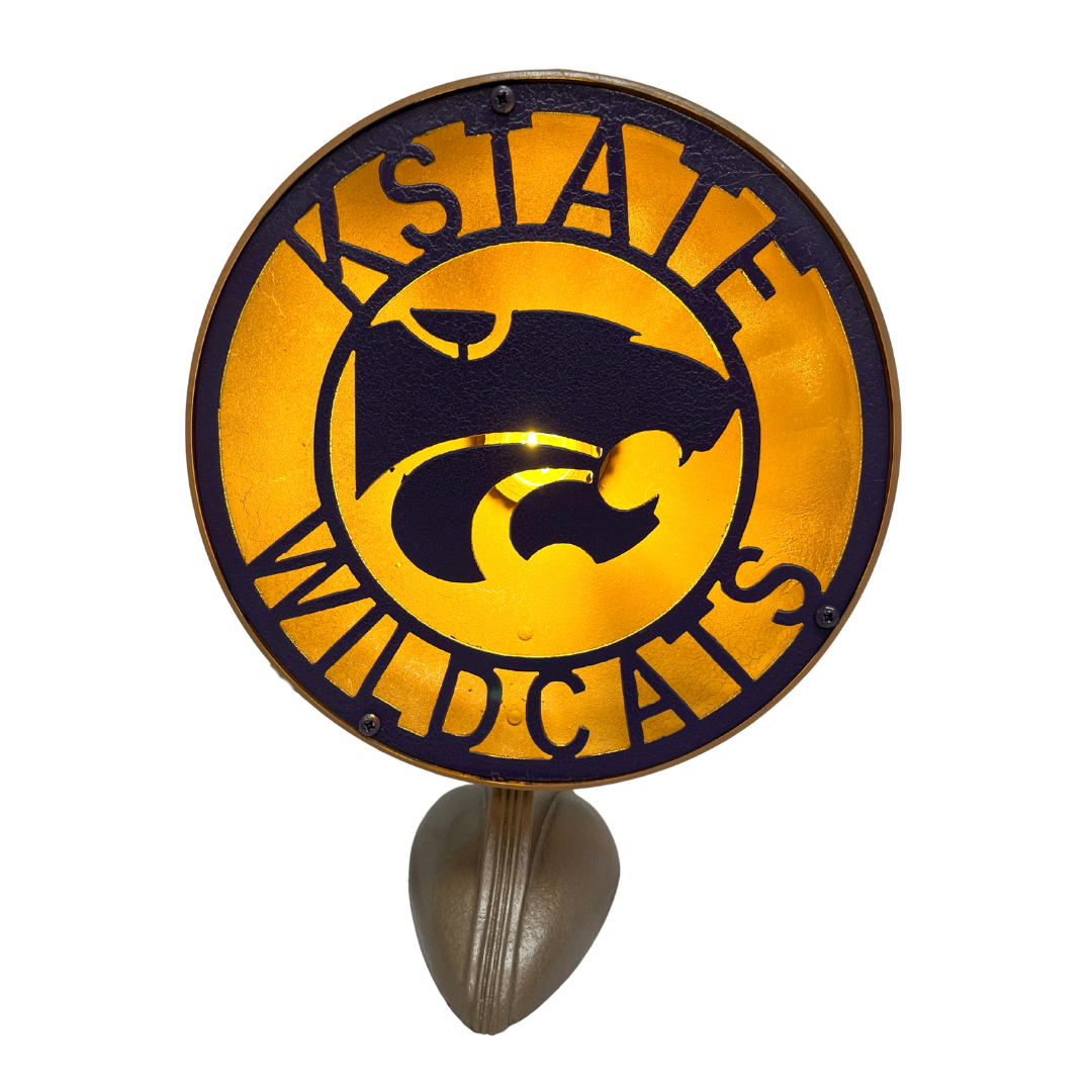 K-State Metal Lamp