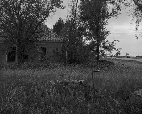 An abandoned house in Smith County