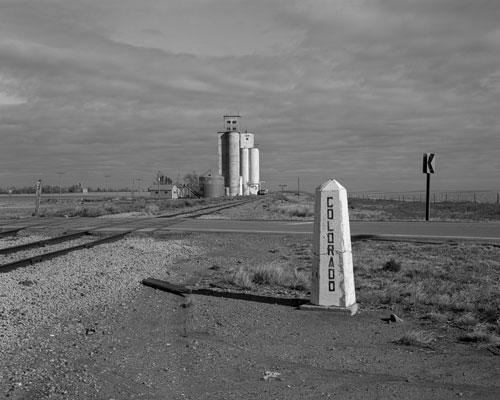 Train tracks near Mater, Kansas