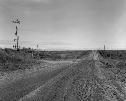 The Kansas - Oklahoma - Colorado state line