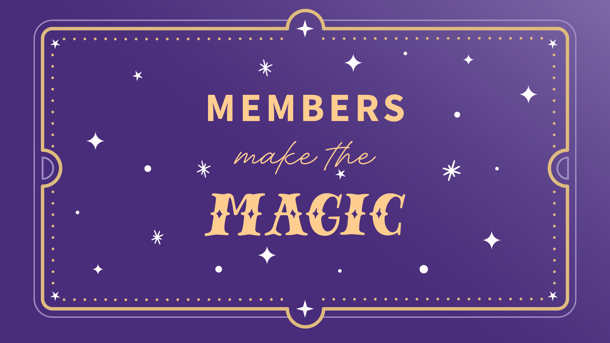 Members make the magic ✨ We're celebrating Member Appreciation Month with gift card giveaways!