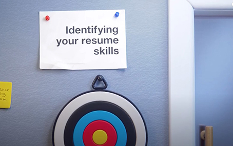 Identifying your resume skills