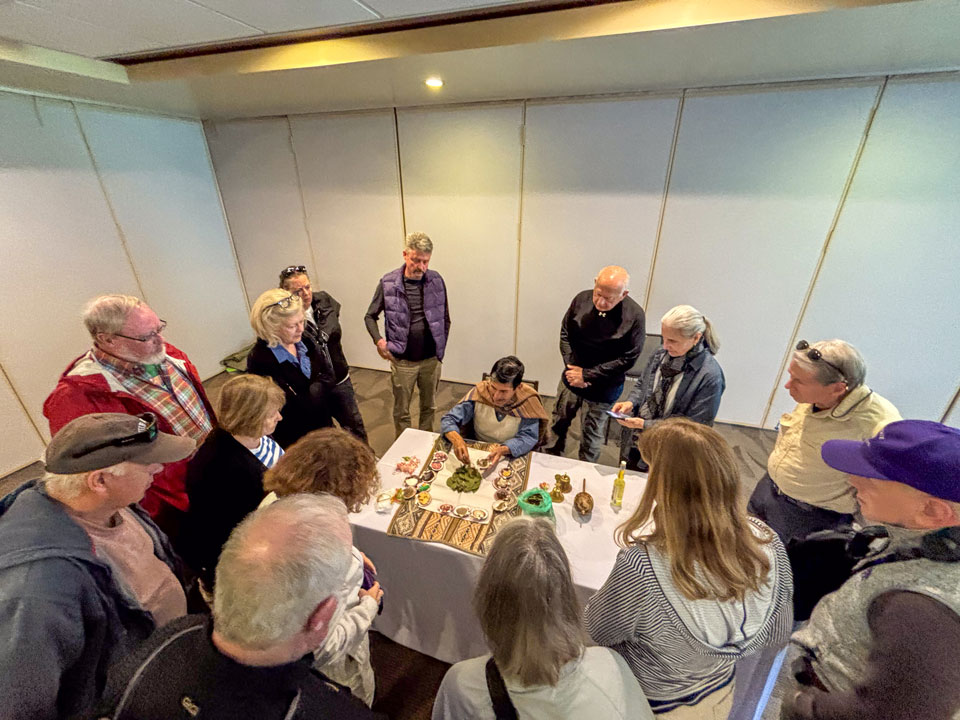 Inca Shaman blessing