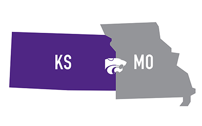 Kansas and Missouri