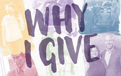 Why I give