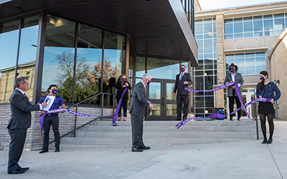 Ribbon cutting