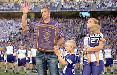 Jordy Nelson and his family