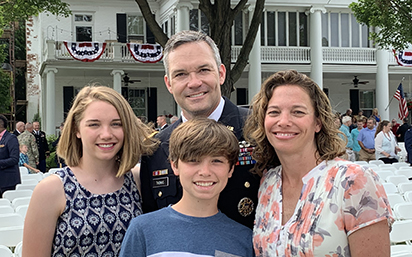 Doug Thomas and family