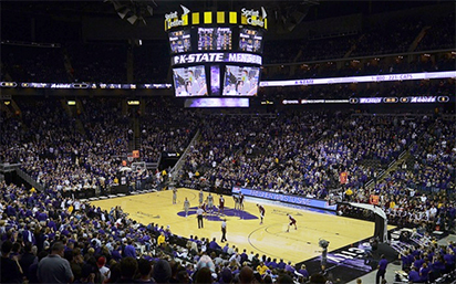 Sprint Center basketball game