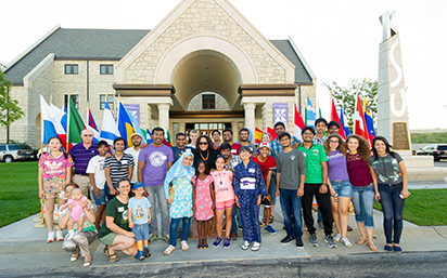 International fun day at Alumni Center