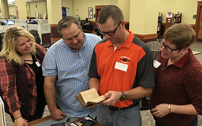 Looking at historical books