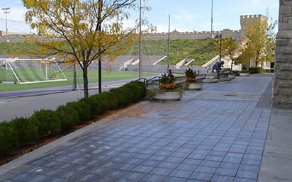 Pavers at the Alumni Center