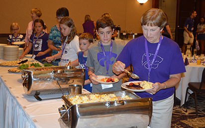 Breakfast at Alumni Center