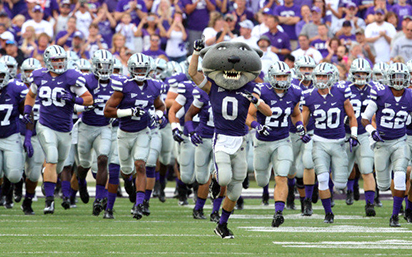 Football team with Willie