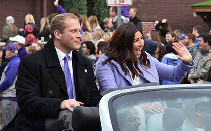 Ambassadors during parade