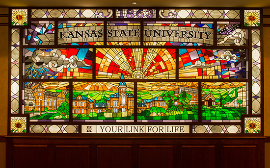 Alumni Center mural