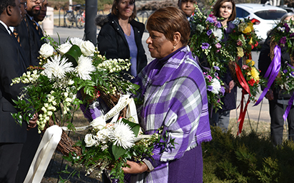 Wreath ceremony