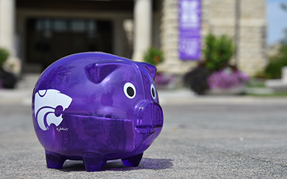 Purple K-State bank